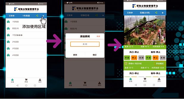 “田棚元帅”农业物联网控制系统